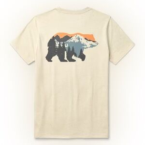 Yeti mountain bear t shirt